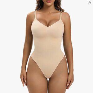 YIANNA Sculpting Bodysuit for Women Tummy ControlSeamless Shapewear Sz. XXS